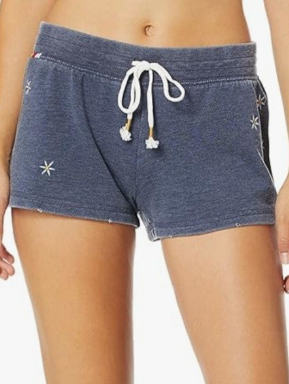 PJ Salvage Vintage Feels Embroidered Flower Shorts. NWT, Medium